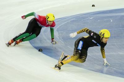 ISU SHORT TRACK HUNGARY EB Debrecen 14-16.01.2020-stock-photo