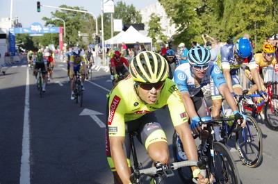 Tour de Hongrie 2020 2th stage-stock-photo