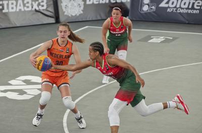 FIBA 3x3 Olympic Qualifying Tournament 2021 DEBRECEN/HUNGARY-stock-photo