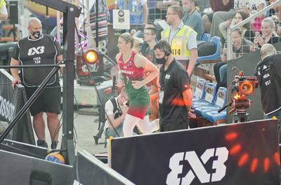 FIBA 3x3 Olympic Qualifying Tournament 2021 DEBRECEN/HUNGARY-stock-photo