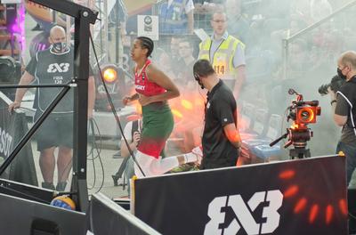 FIBA 3x3 Olympic Qualifying Tournament 2021 DEBRECEN/HUNGARY-stock-photo