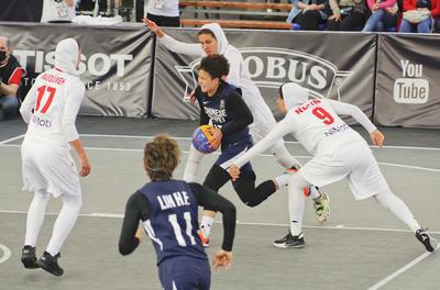 FIBA 3x3 Olympic Qualifying Tournament 2021 DEBRECEN/HUNGARY-stock-photo