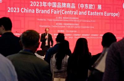 China Brand Fair 2023 Hungexpo Budapest-stock-photo