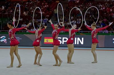 40th European Rhythmic Gymnastics Championships Budapest24-stock-photo