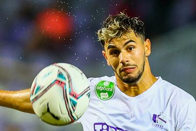 Football NB I - Újpest FC - Puskás Akadémia-stock-photo