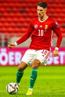 2022 FIFA World Cup Qualifier match between Hungary and Albania.-stock-photo