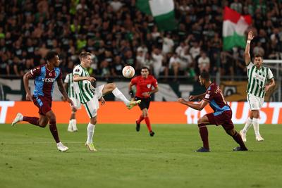 Ferencvaros TC v Trabzonspor: Group H - UEFA Europa League.-stock-photo