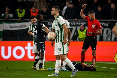 Ferencvaros TC - AS Monaco UEFA Europa League-stock-photo