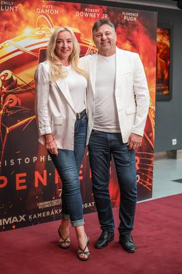 Oppenheimer film premier-stock-photo