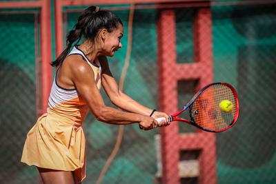 Women's tennis national championship final. (HU) Női tenis oszágos bajnokásg döntője.-stock-photo