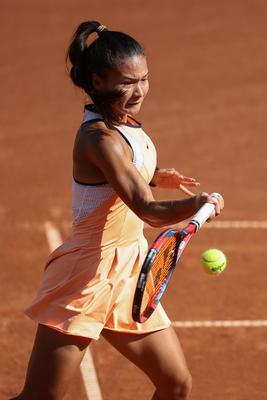 Women's tennis national championship final. (HU) Női tenis oszágos bajnokásg döntője.-stock-photo