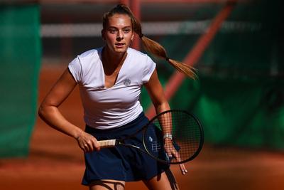 Women's tennis national championship final. (HU) Női tenis oszágos bajnokásg döntője.-stock-photo