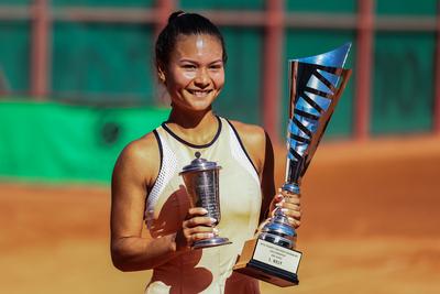 Women's tennis national championship final. (HU) Női tenis oszágos bajnokásg döntője.-stock-photo