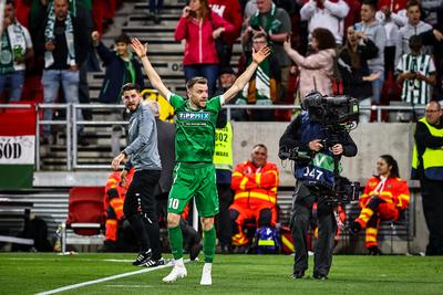 Ferencváros TC - Paks FC magyar kupa bajnoki döntő-stock-photo