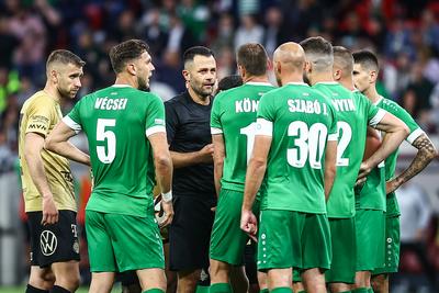 Ferencváros TC - Paks FC magyar kupa bajnoki döntő-stock-photo