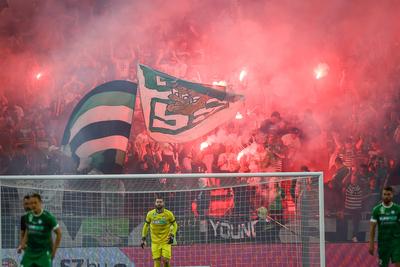 Ferencváros TC - Paks FC magyar kupa bajnoki döntő-stock-photo