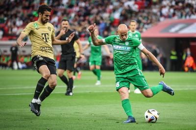 Ferencváros TC - Paks FC magyar kupa bajnoki döntő-stock-photo