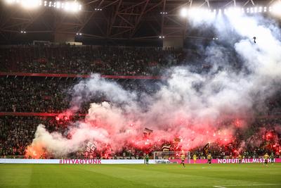 Ferencváros TC - Paks FC magyar kupa bajnoki döntő-stock-photo