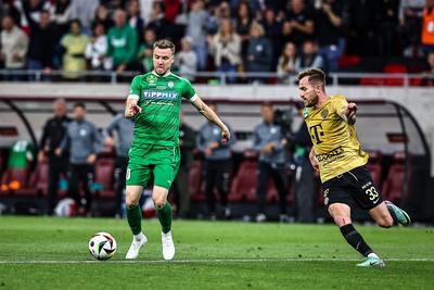 Ferencváros TC - Paks FC magyar kupa bajnoki döntő-stock-photo