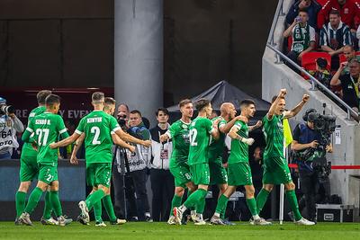 Ferencváros TC - Paks FC magyar kupa bajnoki döntő-stock-photo