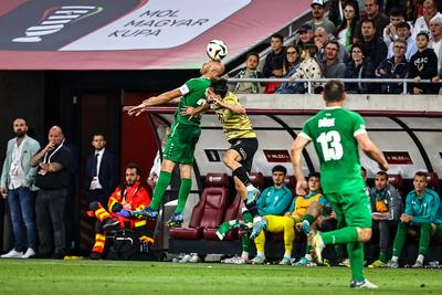 Ferencváros TC - Paks FC magyar kupa bajnoki döntő-stock-photo