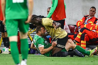 Ferencváros TC - Paks FC magyar kupa bajnoki döntő-stock-photo