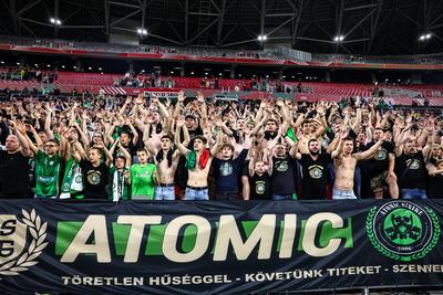 Ferencváros TC - Paks FC magyar kupa bajnoki döntő-stock-photo