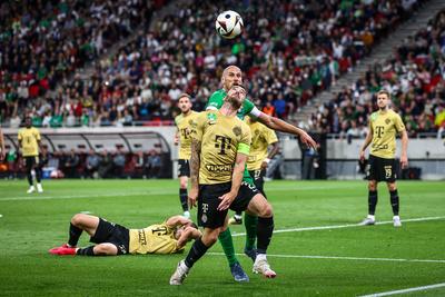 Ferencváros TC - Paks FC magyar kupa bajnoki döntő-stock-photo