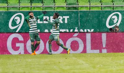 Ferencvarosi TC v Budapest Honved - Hungarian OTP Bank Liga-stock-photo