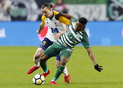 Ferencvarosi TC v Puskas Akademia FC - Hungarian OTP Bank Liga-stock-photo