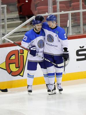 2018 IIHF Ice Hockey World Championship Division I Group A - Day Three-stock-photo