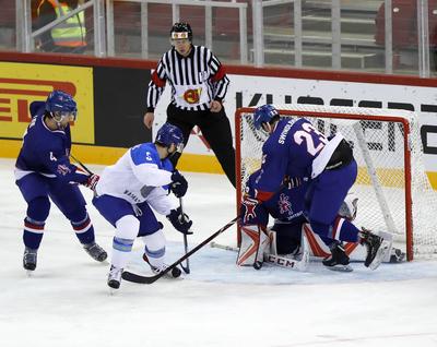 2018 IIHF Ice Hockey World Championship Division I Group A - Day Three-stock-photo