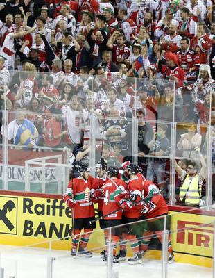 2018 IIHF Ice Hockey World Championship Division I Group A - Day Five-stock-photo