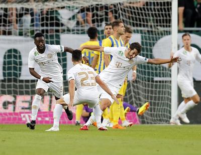 Ferencvarosi TC v Maccabi Tel-Aviv FC - UEFA Europa League First Qualifying Round-stock-photo