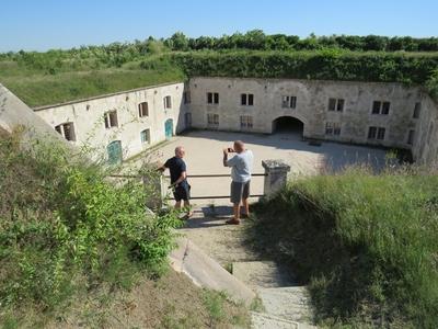 Komárom - Monostori erõd-stock-photo