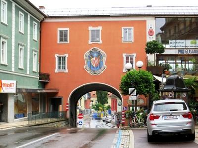 Spittal - Gate House - Austria-stock-photo