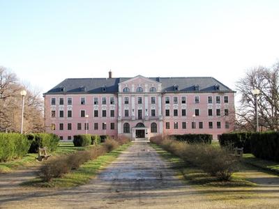 Sárospatak School Gardebn - Reformed College-stock-photo