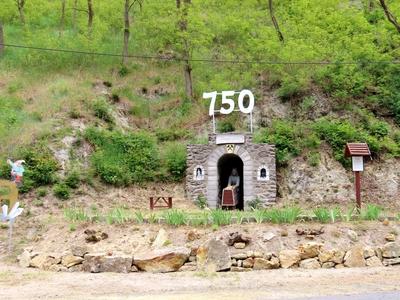 Gold mining memorial site - Telkibánya - Hungary-stock-photo