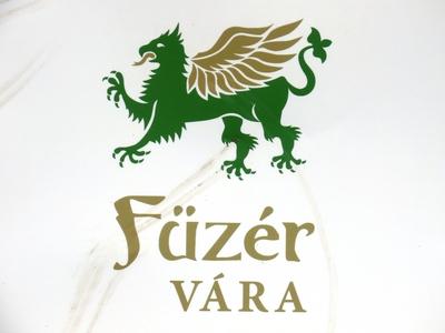 Coat of arms of Füzér Castle - Hungary-stock-photo