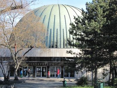 Planetarium - Budapest - Népliget-stock-photo