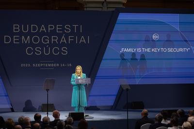 Budapest Demographic Summit-stock-photo