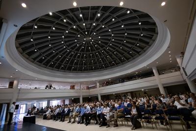 Katalin Kariko at ELTE University-stock-photo