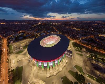 Paukás Aréna Budapest.-stock-photo