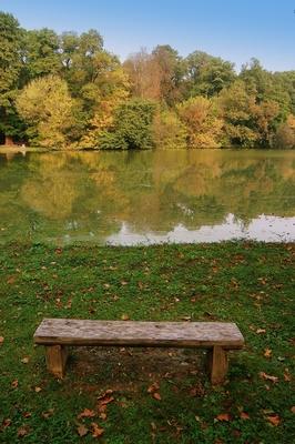 Brunszvik-kastély parkja, Martonvásár-stock-photo