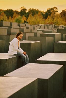 Holocaust Memorial, Berlin-stock-photo