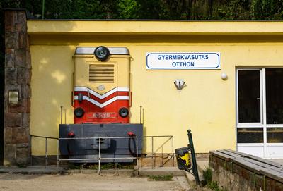 Gyermekvasút, Hűvösvölgy-stock-photo