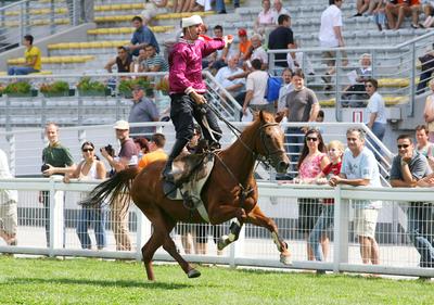 85. galopp Magyar Derby-stock-photo