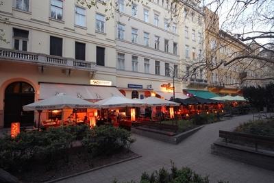 Budapest, Liszt Ferenc tér-stock-photo