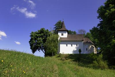 Böde-Zalaszentmihályfa, Római katolikus templom-stock-photo