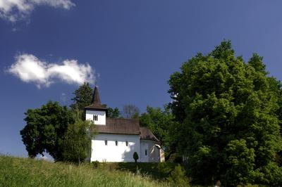 Böde-Zalaszentmihályfa, Római katolikus templom-stock-photo